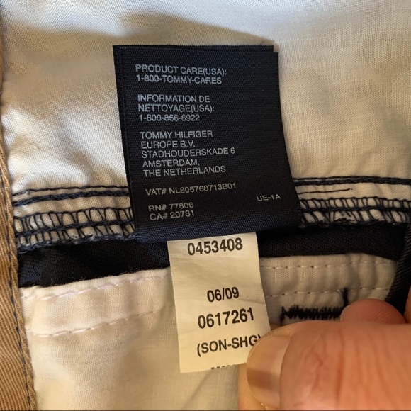 New Tommy Hilfiger Shorts Bermuda Color Navy Kid’s Size 16 #back to school - Picture 7 of 11